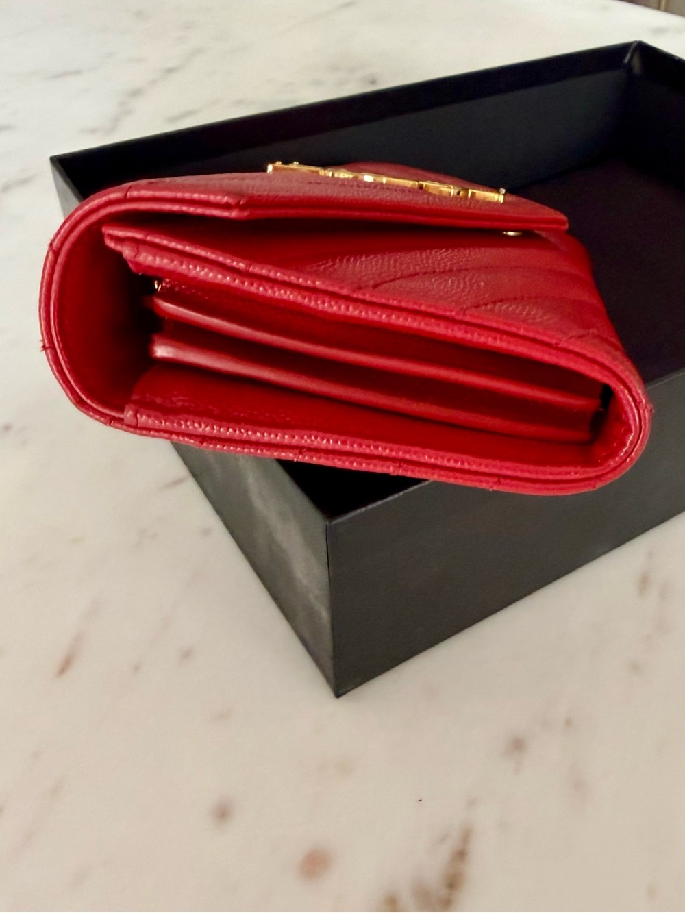 YSL Portefeuille Femme Wallet - Picture 5 of 9